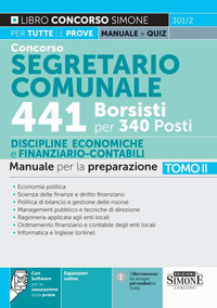 CONCORSO SEGRETARIO COMUNALE 441 BORSISTI PER 340 POSTI - VOL.2