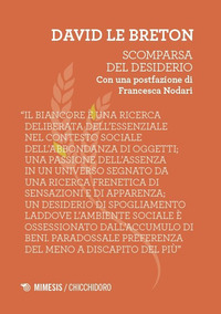 SCOMPARSA DEL DESIDERIO