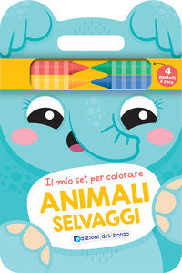 ANIMALI SELVAGGI - IL MIO SET PER COLORARE