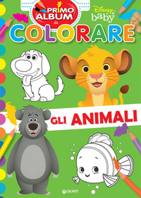 PRIMO ALBUM COLORARE GLI ANIMALI