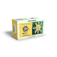 AMICI ANIMALI - MORBIDE COCCOLE A COLORI CON CUBO MORBIDO MULTISENSORIALE