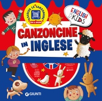 CANZONCINE IN INGLESE - CON CD AUDIO CON QR CODE