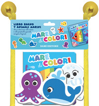 MARE DI COLORI - LIBRI BAGNO CON 7 SAGOME DI ANIMALI