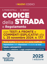 CODICE DELLA STRADA 2025 E REGOLAMENTO