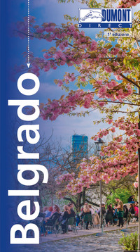 BELGRADO CON CARTA GEOGRAFICA RIPIEGATA