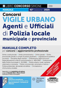 CONCORSI VIGILE URBANO - AGENTI E UFFICIALI DI POLIZIA LOCALE MUNICIPALE E PROVINCIALE