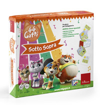 44 GATTI SOTTO SOPRA - IL GIOCO PER SVILUPPARE LE ABILITA\' VISUO-SPAZIALI