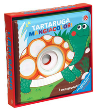 TARTARUGA MANGIACOLORI - LIBRI BAGNO