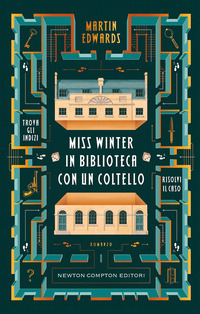 MISS WINTER IN BIBLIOTECA CON UN COLTELLO