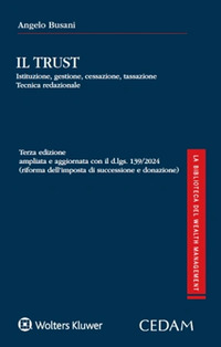 TRUST - ISTITUZIONE GESTIONE CESSAZIONE TASSAZIONE TECNICA REDAZIONALE