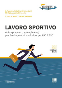 LAVORO SPORTIVO - GUIDA PRATICA SU ADEMPIMENTI PROBLEMI OPERATIVI E SOLUZIONI PER ASD E SSD