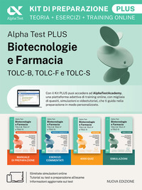 ALPHA TEST BIOTECNOLOGIE E FARMACIA TOLC-B TOLC-F E TOLC-S KIT DI PREPARAZIONE PLUS