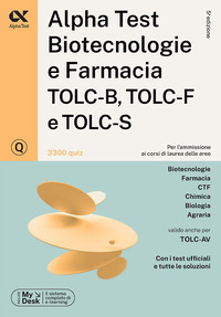 ALPHATEST BIOTECNOLOGIE E FARMACIA 3200 QUIZ