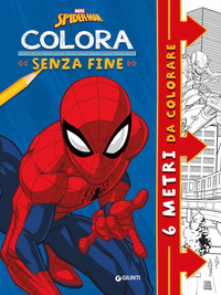 SPIDERMAN - COLORA SENZA FINE 6 METRI DA COLORARE SUPER ALBUM