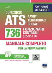 CONCORSO ATS AMBITI TERRITORIALI SOCIALI 736 FUNZIONARI CONTABILI CODICE B - MANUALE