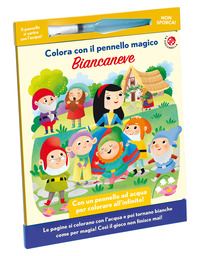 BIANCANEVE - COLORA CON IL PENNELLO MAGICO CON GADGET