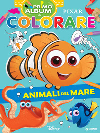 ANIMALI DEL MARE PRIMO ALBUM DA COLORARE