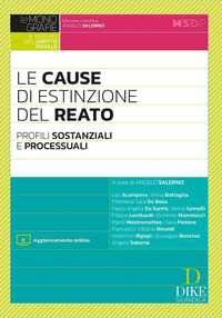 CAUSE DI ESTINZIONE DEL REATO - PROFILI SOSTANZIALI E PROCESSUALI