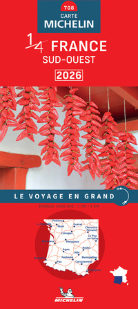 FRANCIA SUD OVEST - FRANCE SUD - OUEST 1:500.000 - 2026