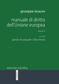 MANUALE DI DIRITTO DELL\'UNIONE EUROPEA