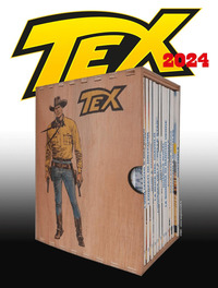 ANNO CON TEX - BOX IN LEGNO 2024 CON 12 VOLUMI