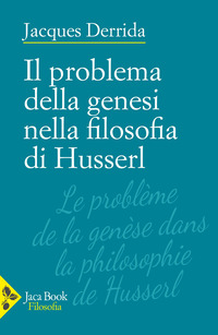 PROBLEMA DELLA GENESI NELLA FILOSOFIA DI HUSSERL