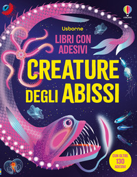 CREATURE DEGLI ABISSI - LIBRI CON ADESIVI