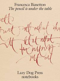 THE PENCIL IS UNDER THE TABLE - EDIZ. ILLUSTRATA