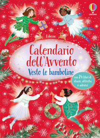CALENDARIO DELL\'AVVENTO VESTO LE BAMBOLINE