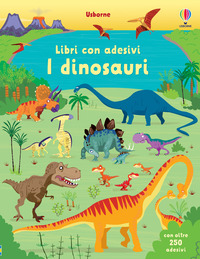 DINOSAURI - LIBRI CON ADESIVI