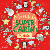 MANDALA SUPER CARINI NATALE DA COLORARE
