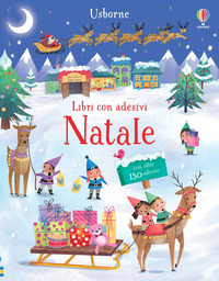 NATALE - LIBRI CON ADESIVI
