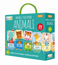 IMPARA I TUOI PRIMI ANIMALI - LIBRETTO + PUZZLE