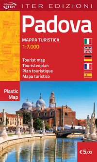 PADOVA MAPPA TURISTICA 1:7.000