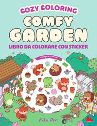 COMFY GARDEN - COZY COLORING BOOK CON 127 ADESIVI