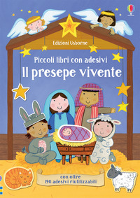 PRESEPE VIVENTE - LIBRI CON ADESIVI