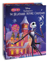 THE NIGHTMARE BEFORE CHRISTMAS - MAXI BOX CON 10 FIGURINE 3D