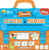 LETTERE E NUMERI - ATTIVITA\' GIOCHI PREGRAFISMI LETTERE E NUMERI LA MIA VALIGETTA PER IMPARARE