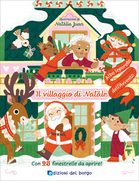 VILLAGGIO DI NATALE - CON 25 FINESTRELLE DA APRIRE