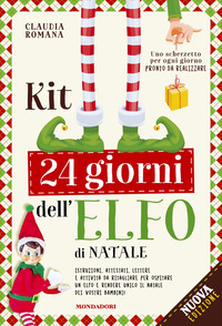 CALENDARIO DELL\'AVVENTO KIT 24 GIORNI DELL\'ELFO DI NATALE