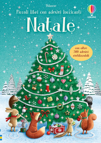 NATALE - PICCOLI LIBRI CON ADESIVI LUCCICANTI