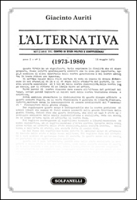 ALTERNATIVA - 1973 - 1980 di AURITI GIACINTO