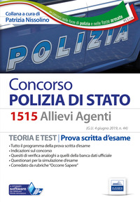 CONCORSO POLIZIA DI STATO 1515 ALLIEVI AGENTI