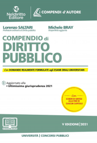 COMPENDIO DI DIRITTO PUBBLICO di BRAY M. - SALTARI L.