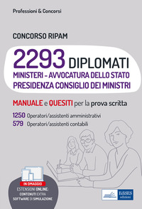 CONCORSO RIPAM 2293 DIPLOMATI 1250 OPERATORI ASSISTENTI AMMINISTRATIVI 579 OPERATORI/ASSISTEN...