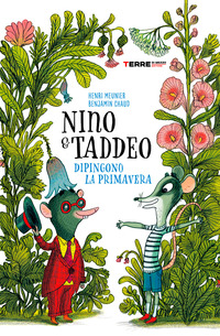 NINO E TADDEO DIPINGONO LA PRIMAVERA di MEUNIER H. - CHAUD B.