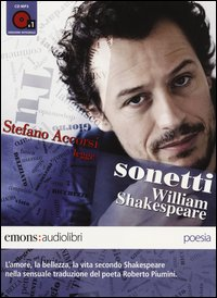 SONETTI DI WILLIAM SHAKESPEARE - AUDIOLIBRO CD MP3 di ACCORSI S. - SHAKESPEARE W.