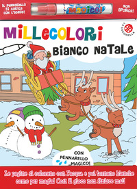 MILLECOLORI BIANCO NATALE - CON PENNARELLO MAGICO