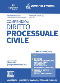 COMPENDIO DI DIRITTO PROCESSUALE CIVILE di SPAZIANI P. - CAROLEO F.