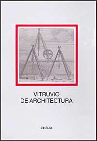 DE ARCHITECTURA - COFANETTO 2 VOLUMI di VITRUVIO